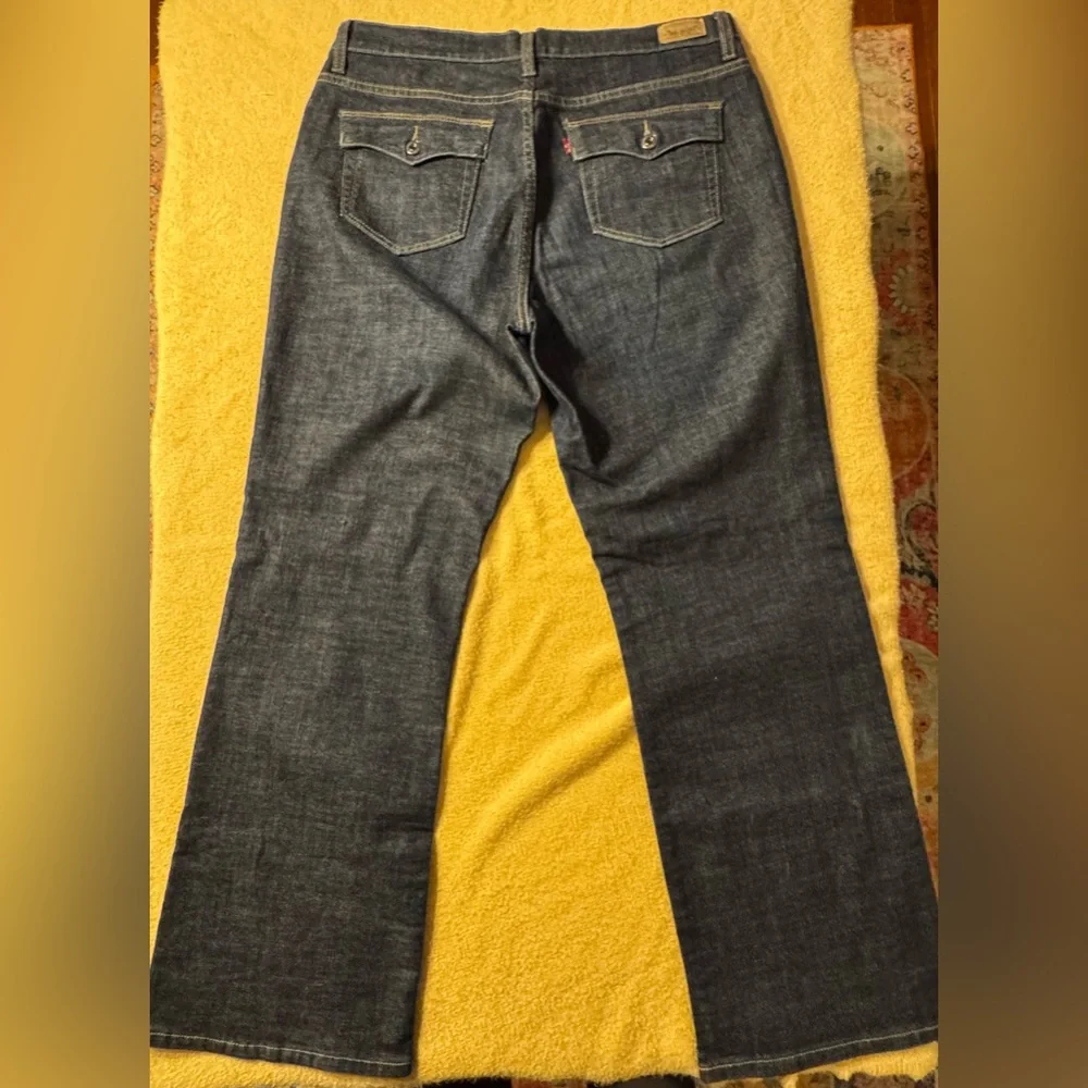 Levi's 512 Women's Classic Blue Wide Leg Jeans - Picture 9 of 9